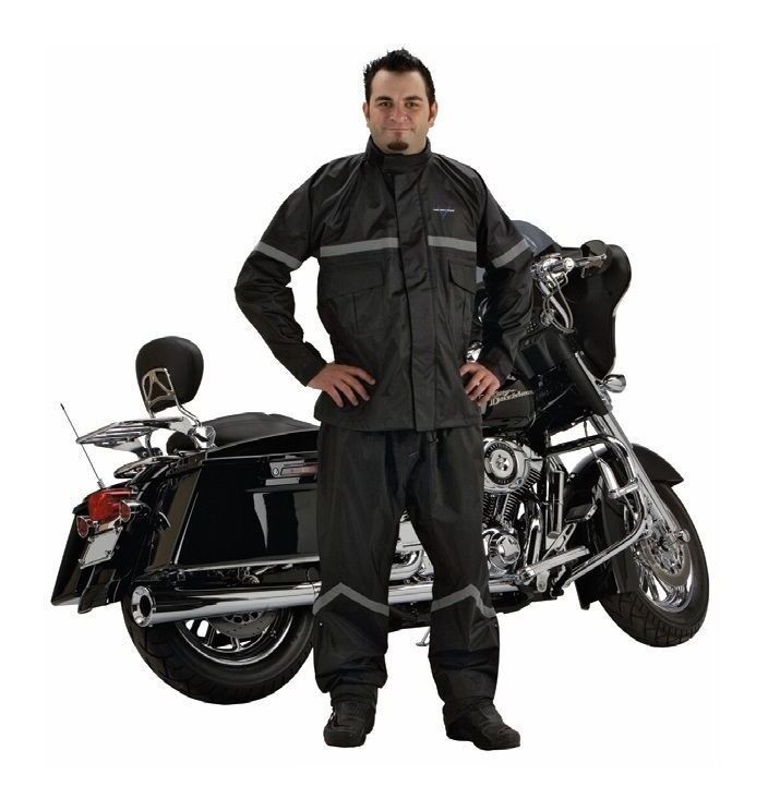 Nelson Rigg Rain Suits Nelson-Rigg Stormrider Rain Suit Black/Black / SM [Open Box]